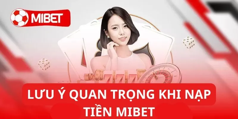 Những lưu ý quan trọng